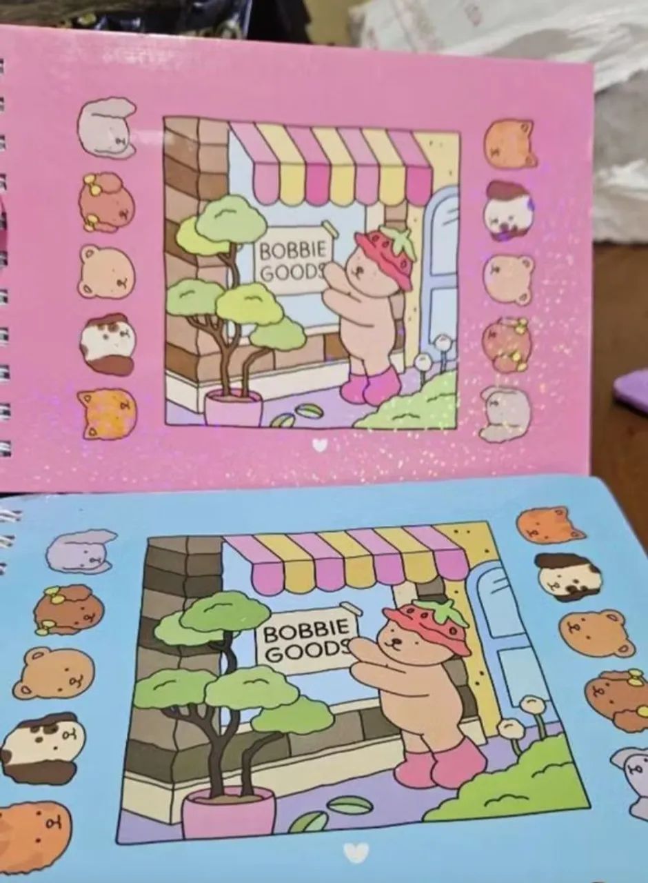 Livro de colorir Bobbie Goods 