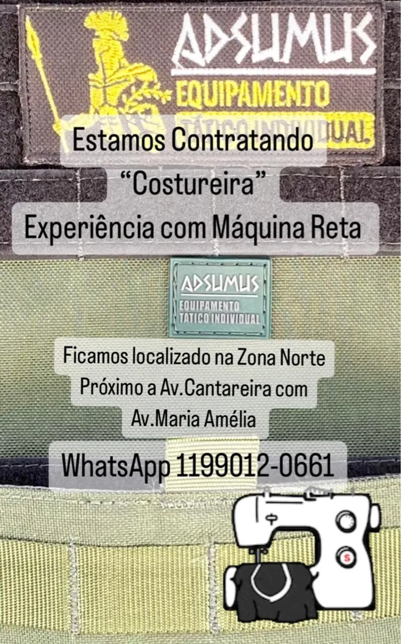 Costureira/Costureiro 