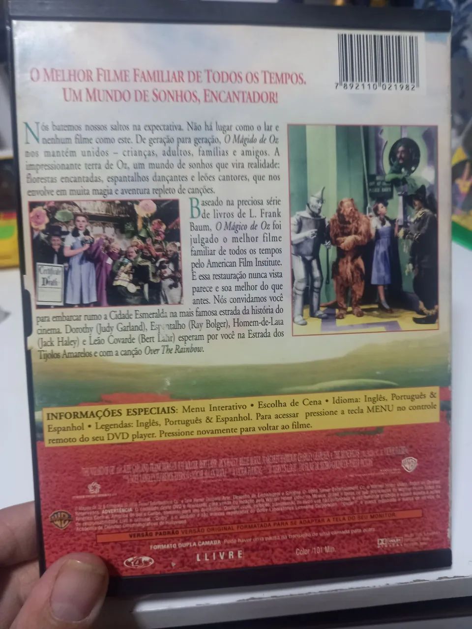 DVD O MAGICO DE OZ  - Foto 2
