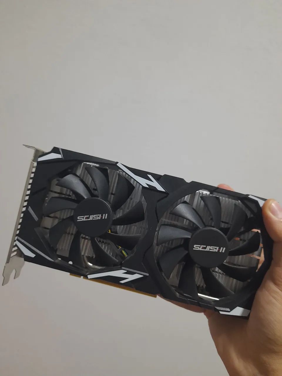 Placa de vídeo Rx580 2048sp 8gb com defeito 64317620264065120