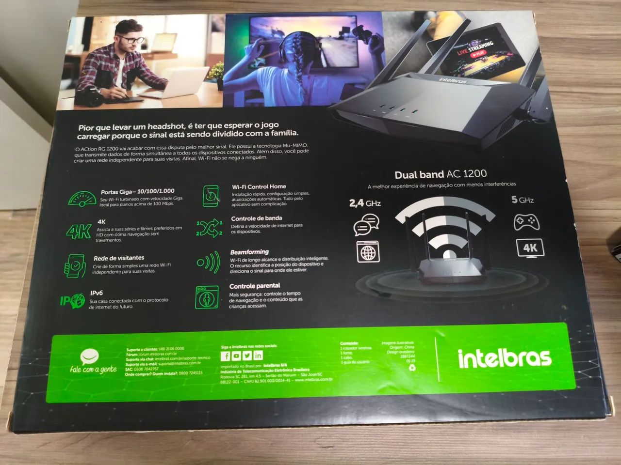 Roteador Intelbras64263931757186121