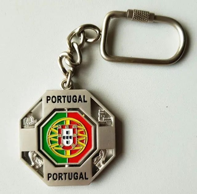 Chaveiro Antigo - Portugal - Metal - Anos 90