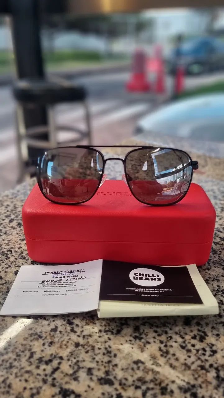 Vendo Óculos Chilibins com Clipe Polarizado!* ?