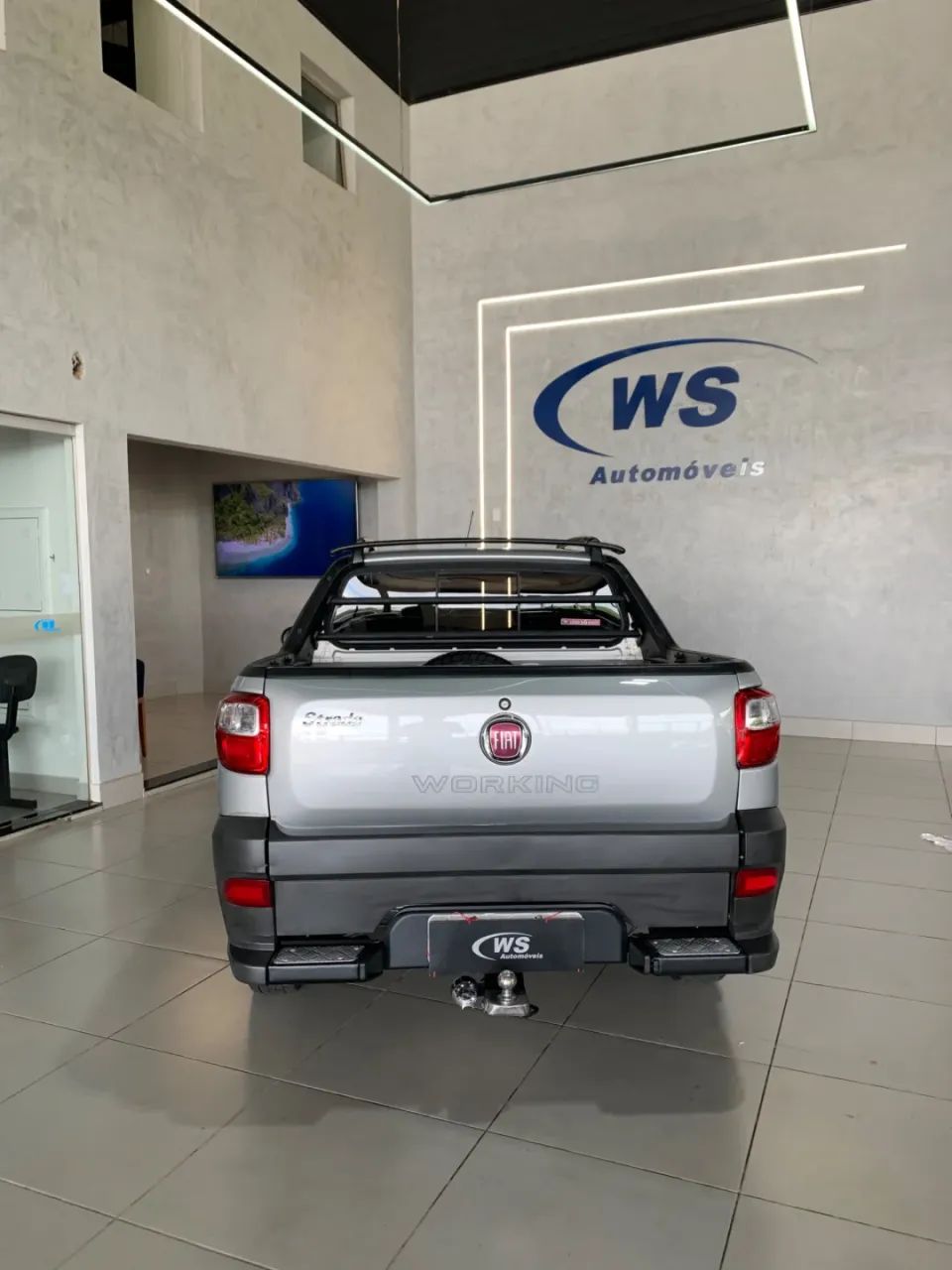 FIAT STRADA 1.4 MPI WORKING CD 8V FLEX 3P MANUAL PRATA 2016 - Foto 5