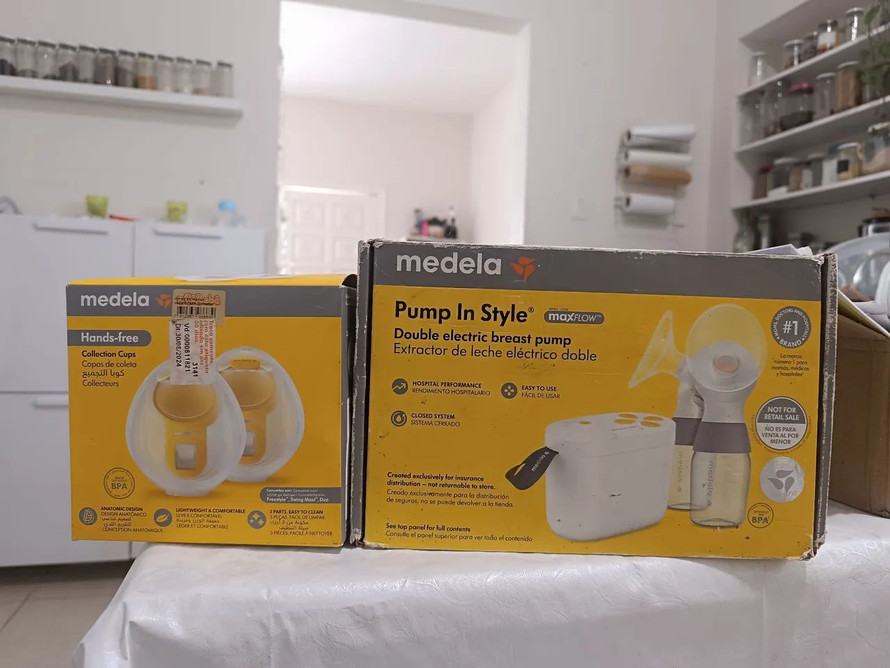 Extrator de Leite Elétrico Duplo Medela Maxflow Hands Free - Foto 2