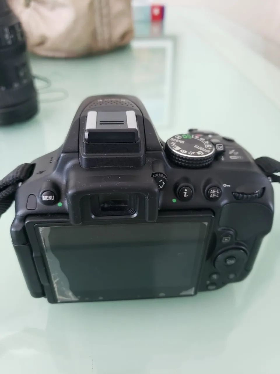 Câmera Nikon D5300 com lebte 18/200 e fixa 35mm 1.8 - Foto 5