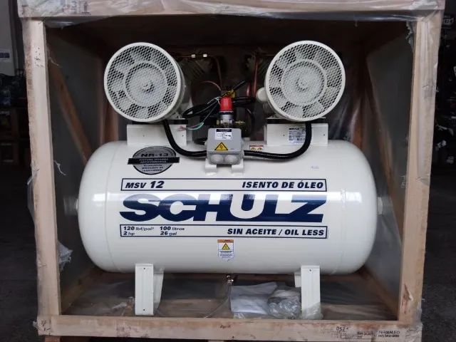 Compressor Isento de Óleo Odontologico Schulz - MSV 12 - Foto 6