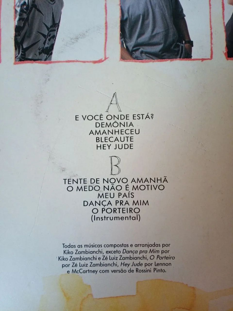 Disco de Vinil Kiko Zambianchi - Era das Flores  - Foto 3