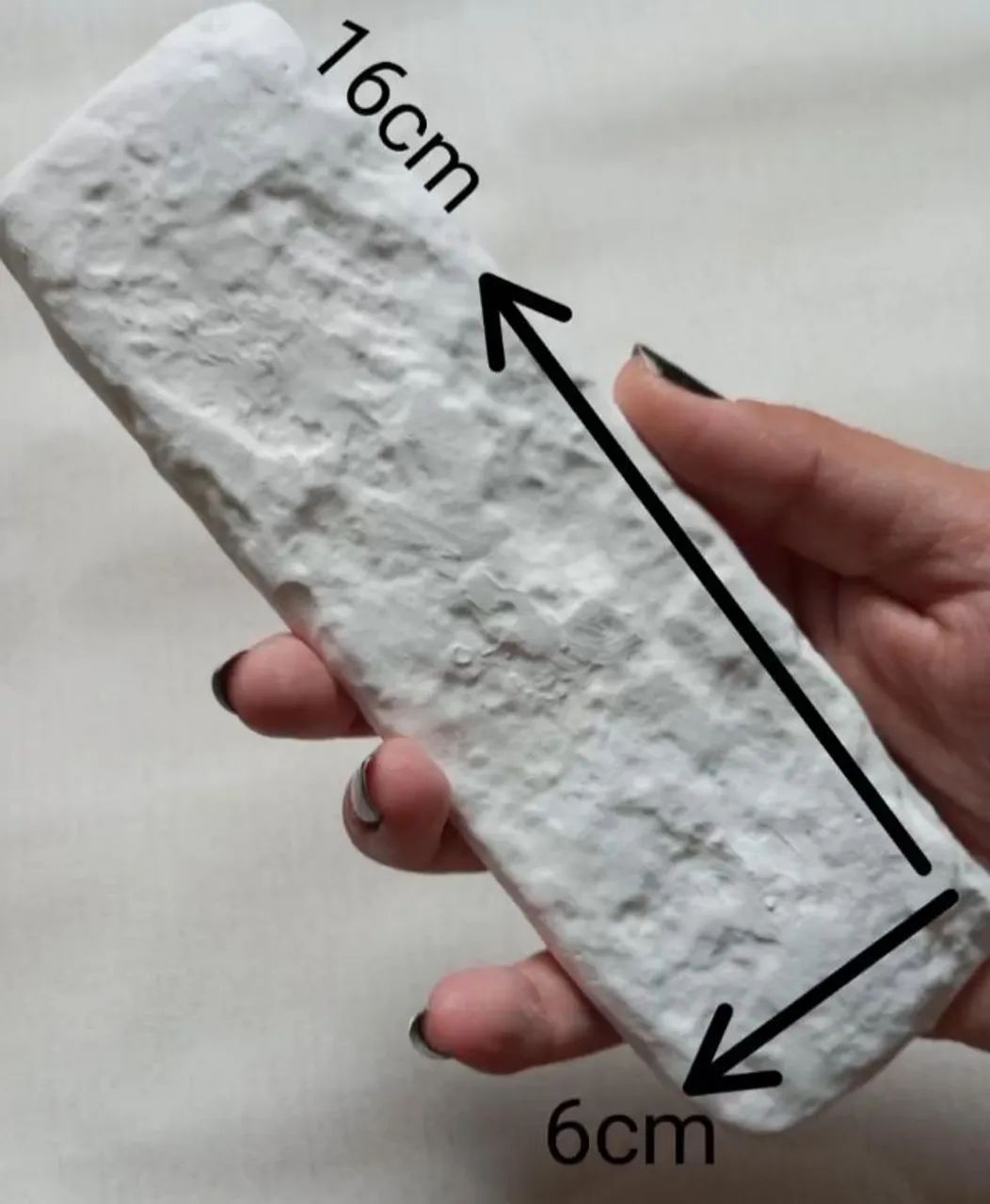 Tijolinhos de gesso 3D três opções diferentes para decorar seu ambiente  - Foto 3