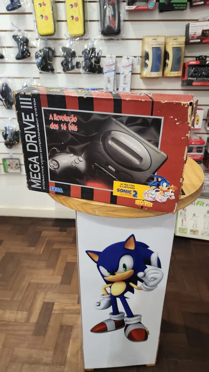 Mega Drive III Sega - A Revolução dos 16 Bits