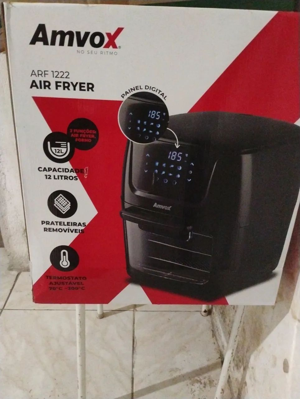 Air fryer amvox 12l nova