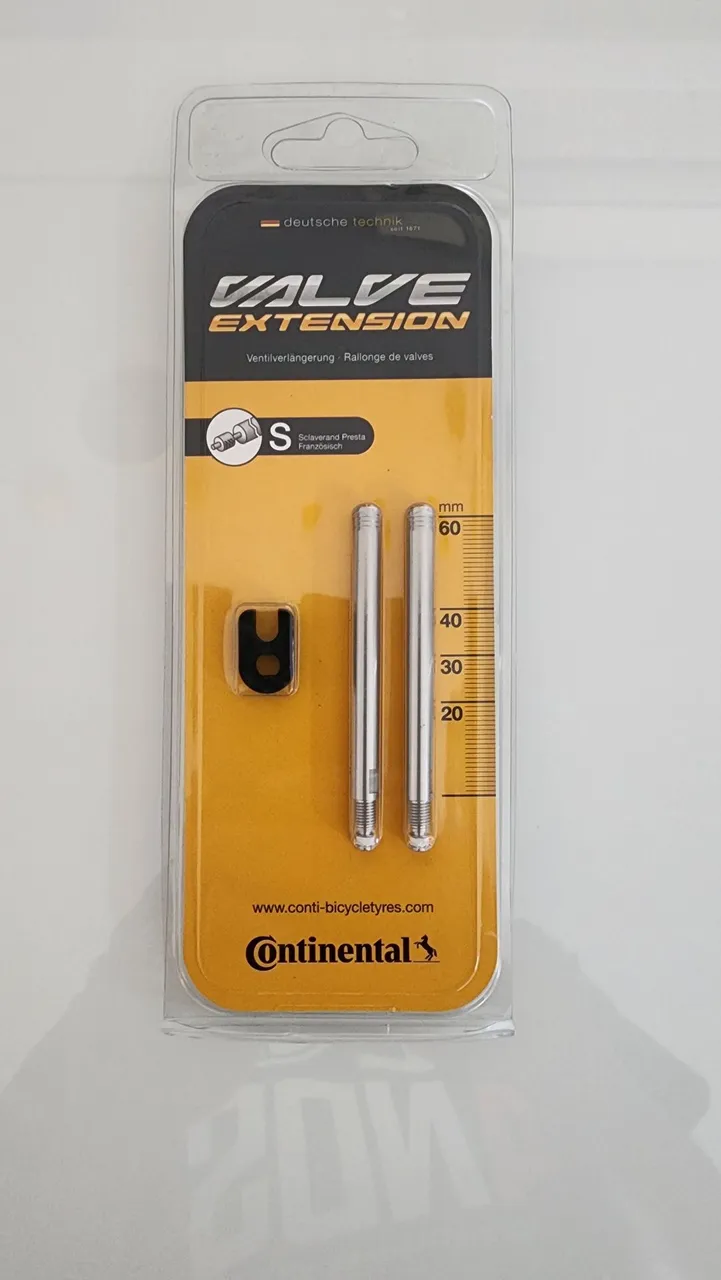 Extensor / Alongador de Válvula Continental para Bicicleta