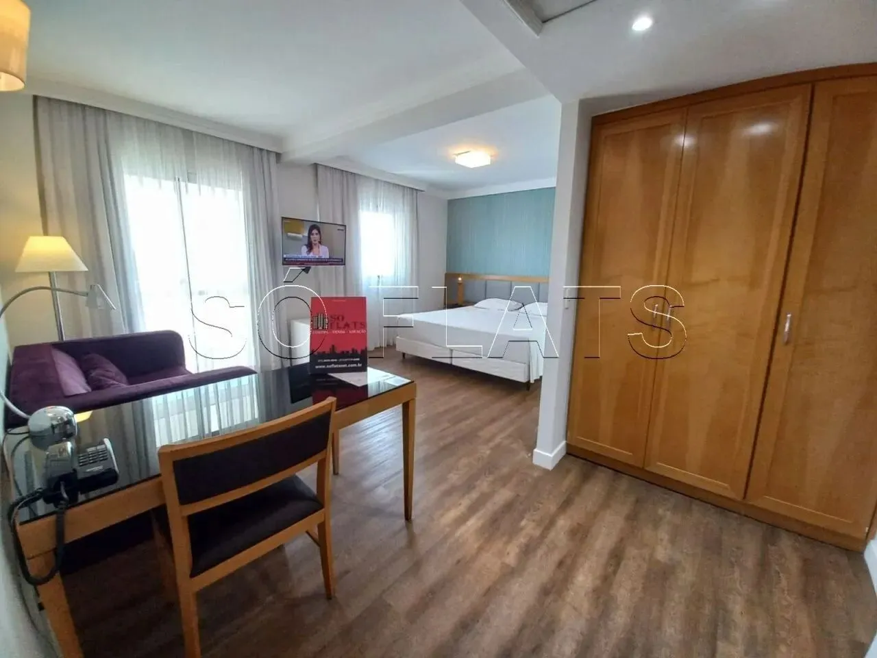 Studio Quality Suítes Oscar Freire disponível para locação com 33m² e 01 vaga de garagem