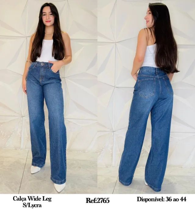 Calça Wide Leg , Preço de Atacado