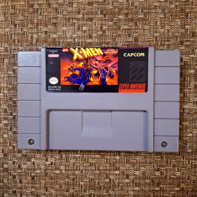 X Men Mutant Apocalipse Original Super Nintendo SNES