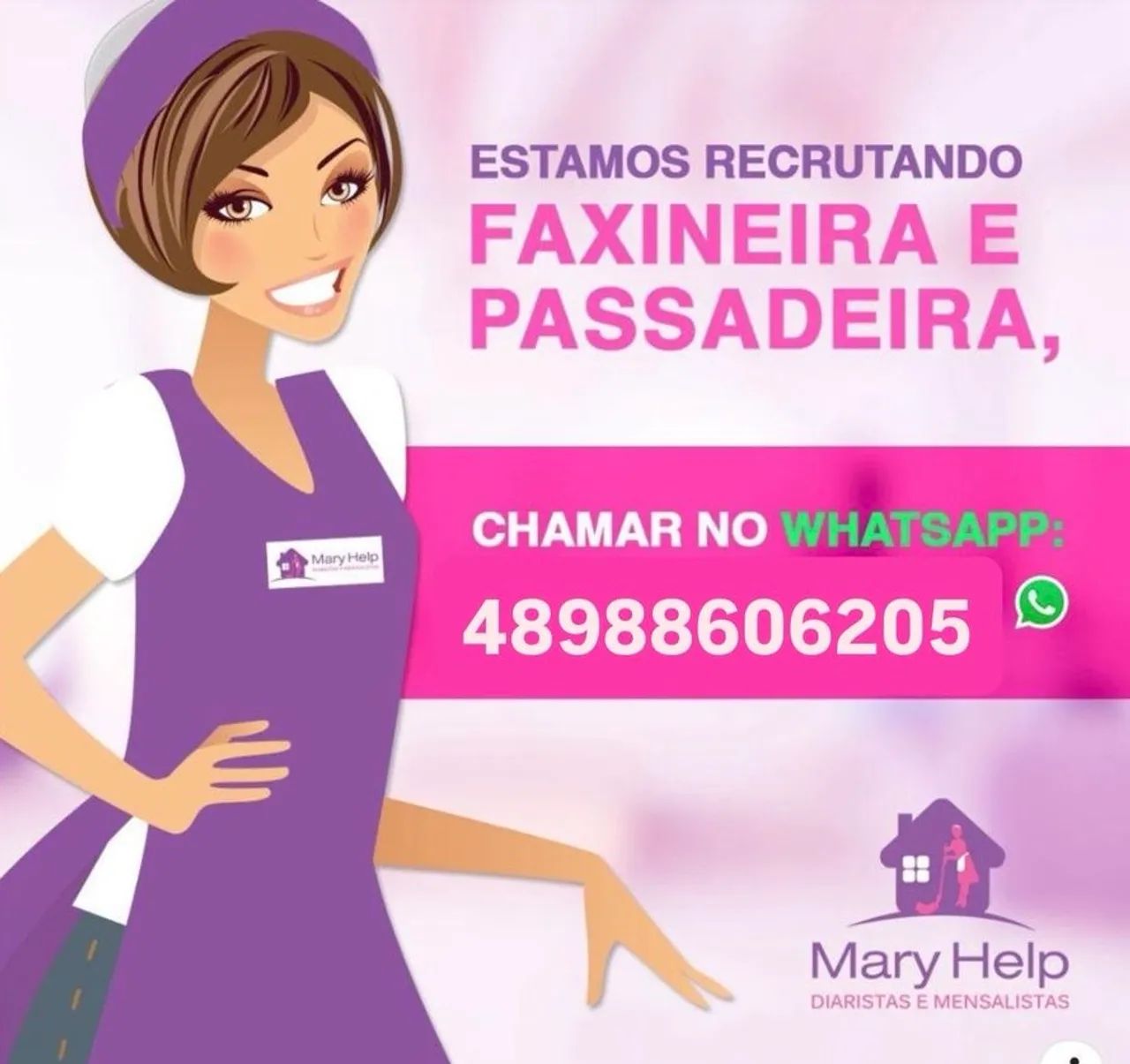 Diaristas - Sul de Florianópolis