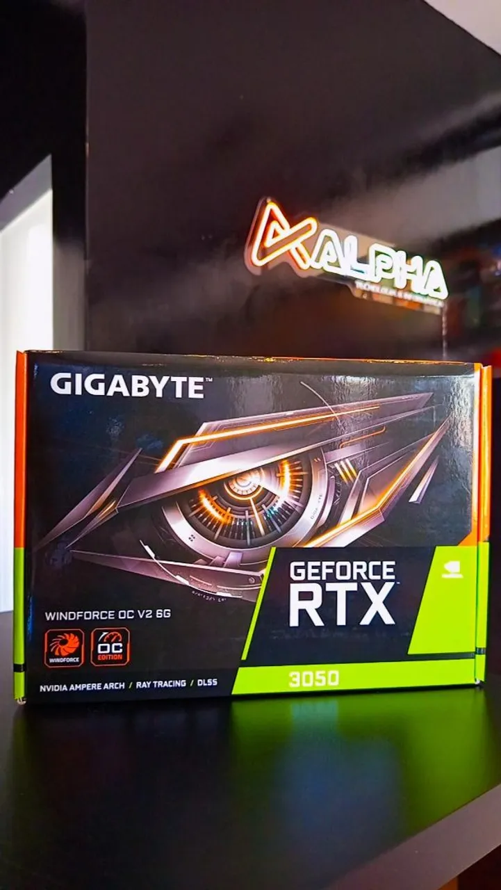 Placa de Vídeo Gigabyte GeForce RTX 3050