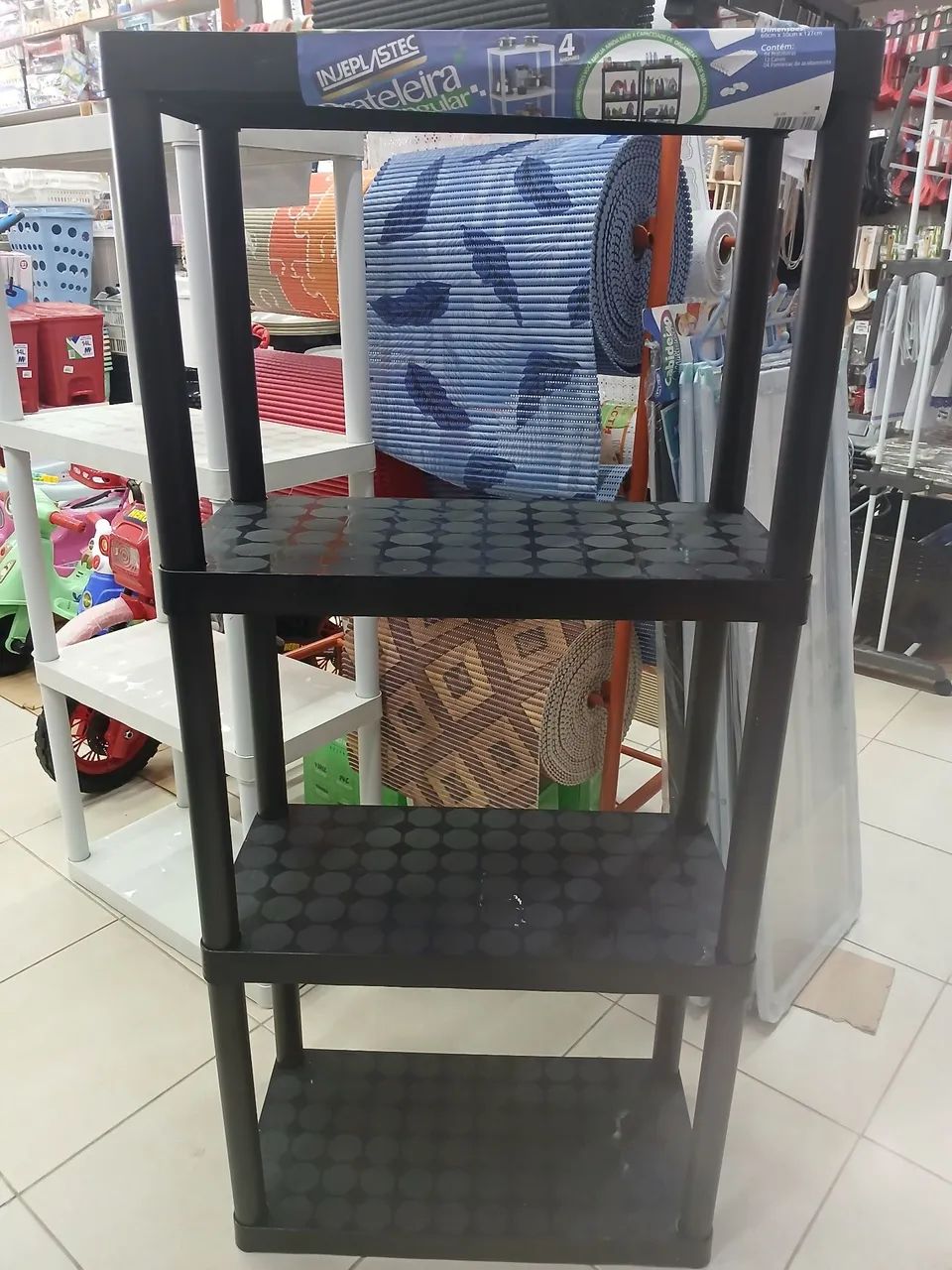 Prateleira retangular 4 andares 64294489708673120