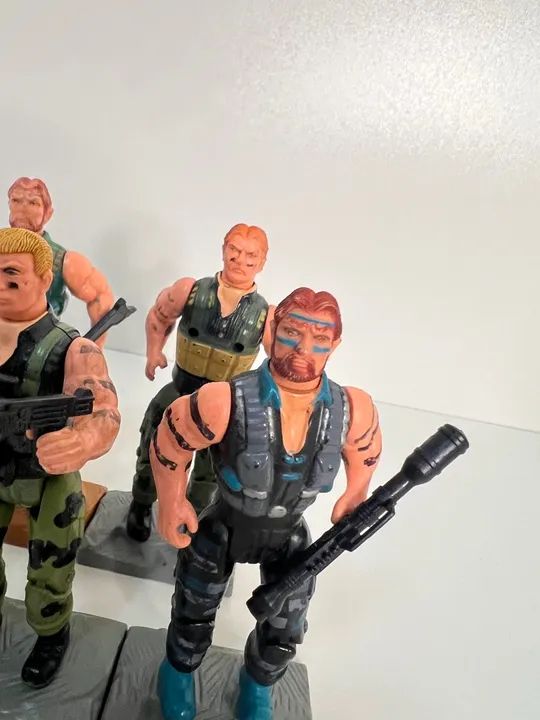 Bonecos Sos Comandos Soldados Militar Coleção Anos 80 - Foto 3