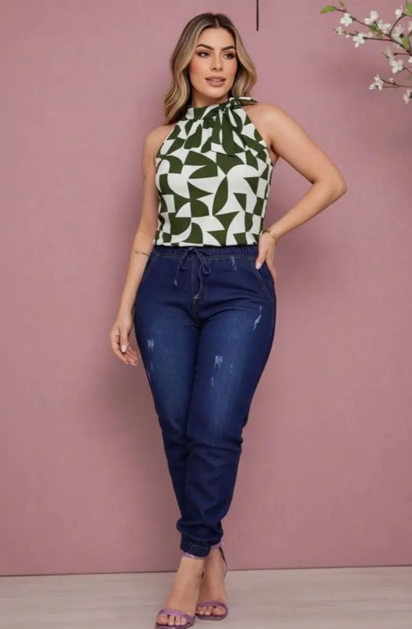 Conjunto Feminino Blusa + Calça R$ 129 + Brinde - Foto 5