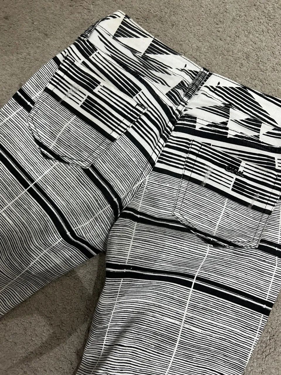 Calça flare, estampada - Foto 2