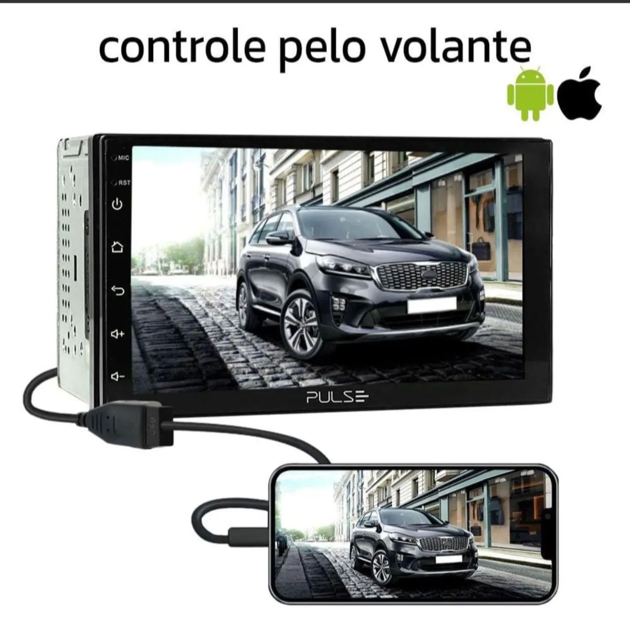 Central Multimídia Automotiva Pulse - Foto 3