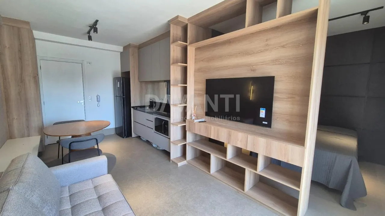 Studio para locação no Cambuí em Campinas na Davanti Imóveis.