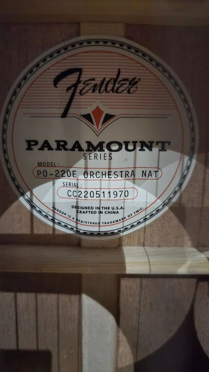 Fender Paramount PO-220E Orchestra - Foto 6