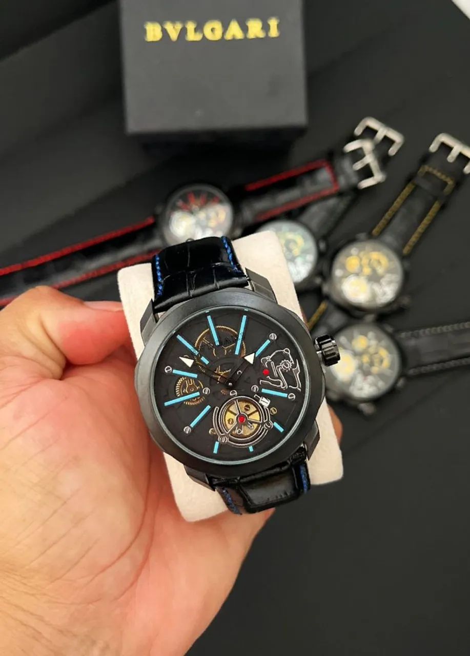 Relógio Bvlgari Skeleton, várias cores disponíveis  - Foto 2