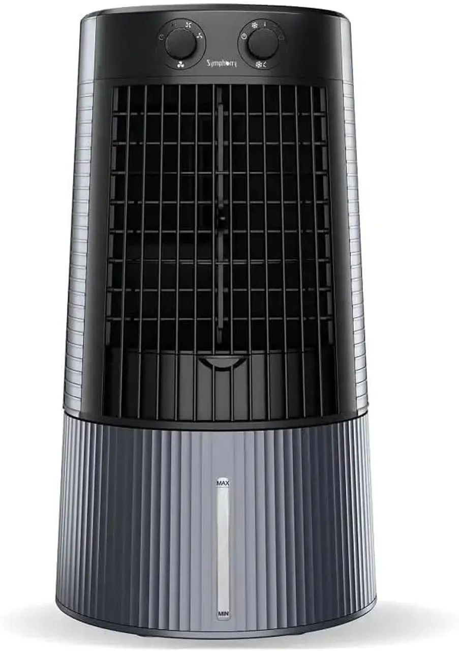 Climatizador Evaporativo Portátil 6 Litros Symphony Duet Grafite 127v Ventilador