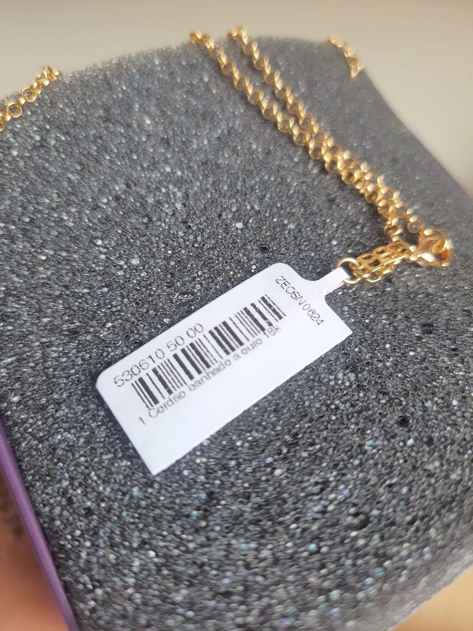 Cordão Rommanel com pingente - Foto 3