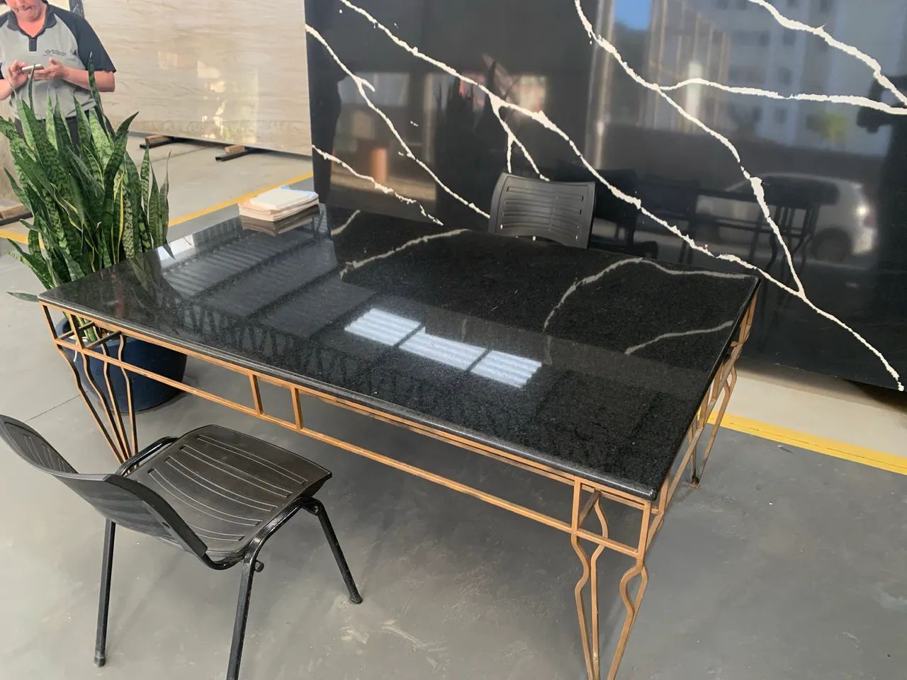 Mesa jantar alto padrão 