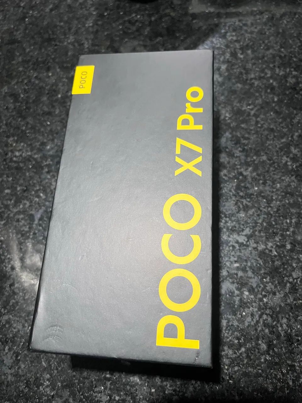 Poco X7 pro 256/8 preto e amarelo
