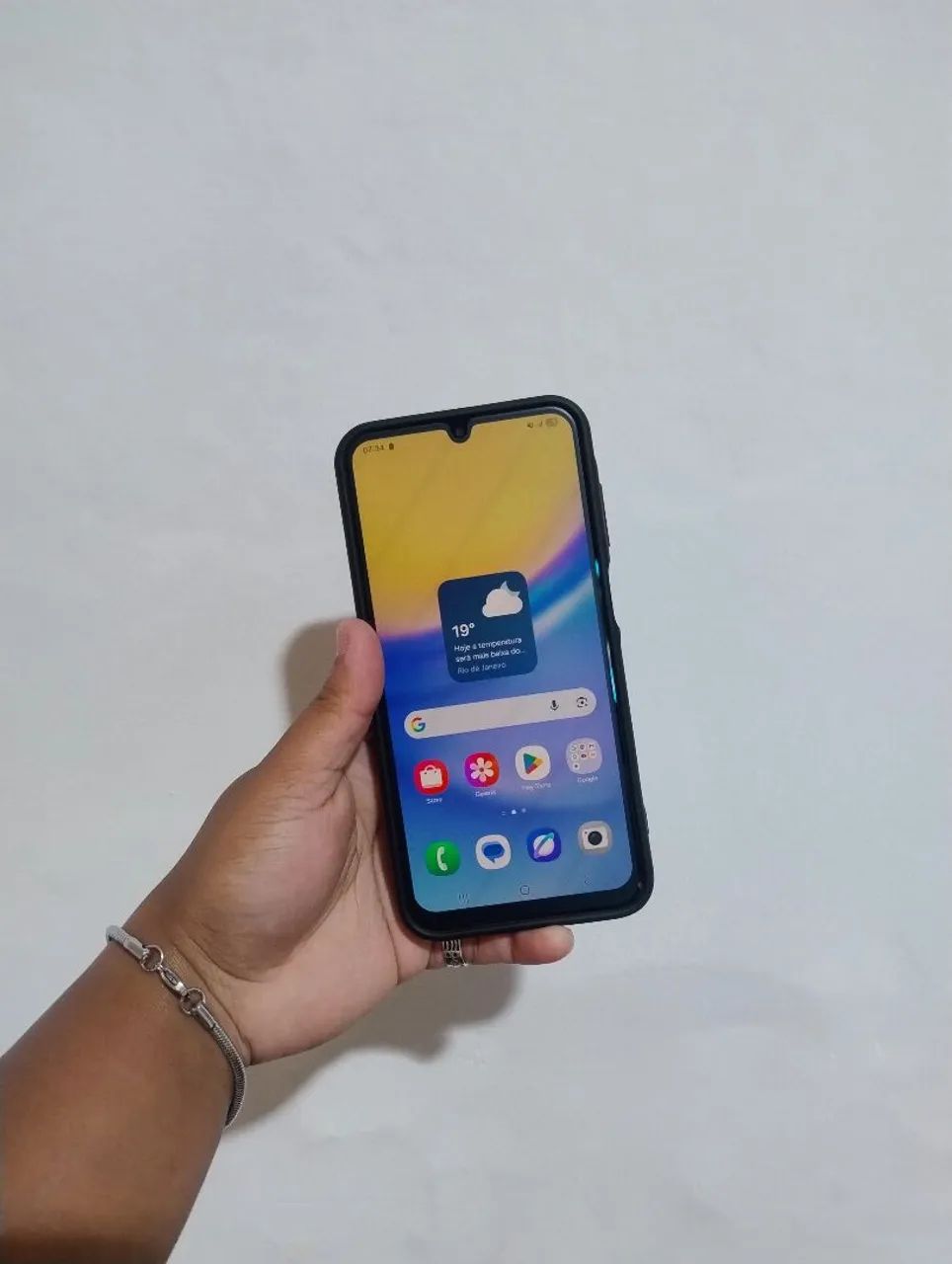 Samsung Galaxy A15 + Kit Completo (Película, Capa e Cabo) 