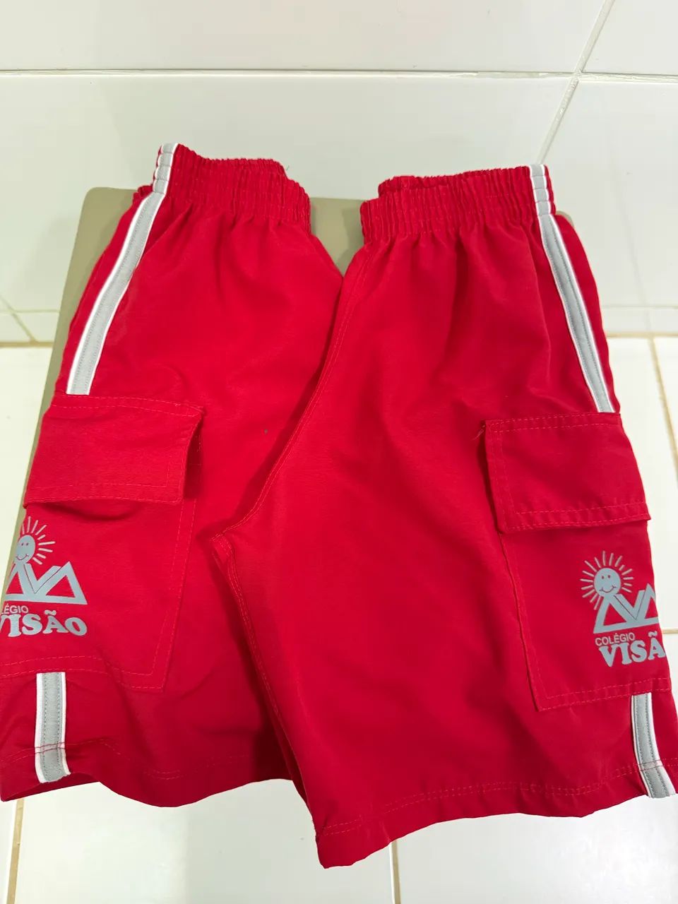 Short Masculino Colégio Visão TAM: 4 anos 