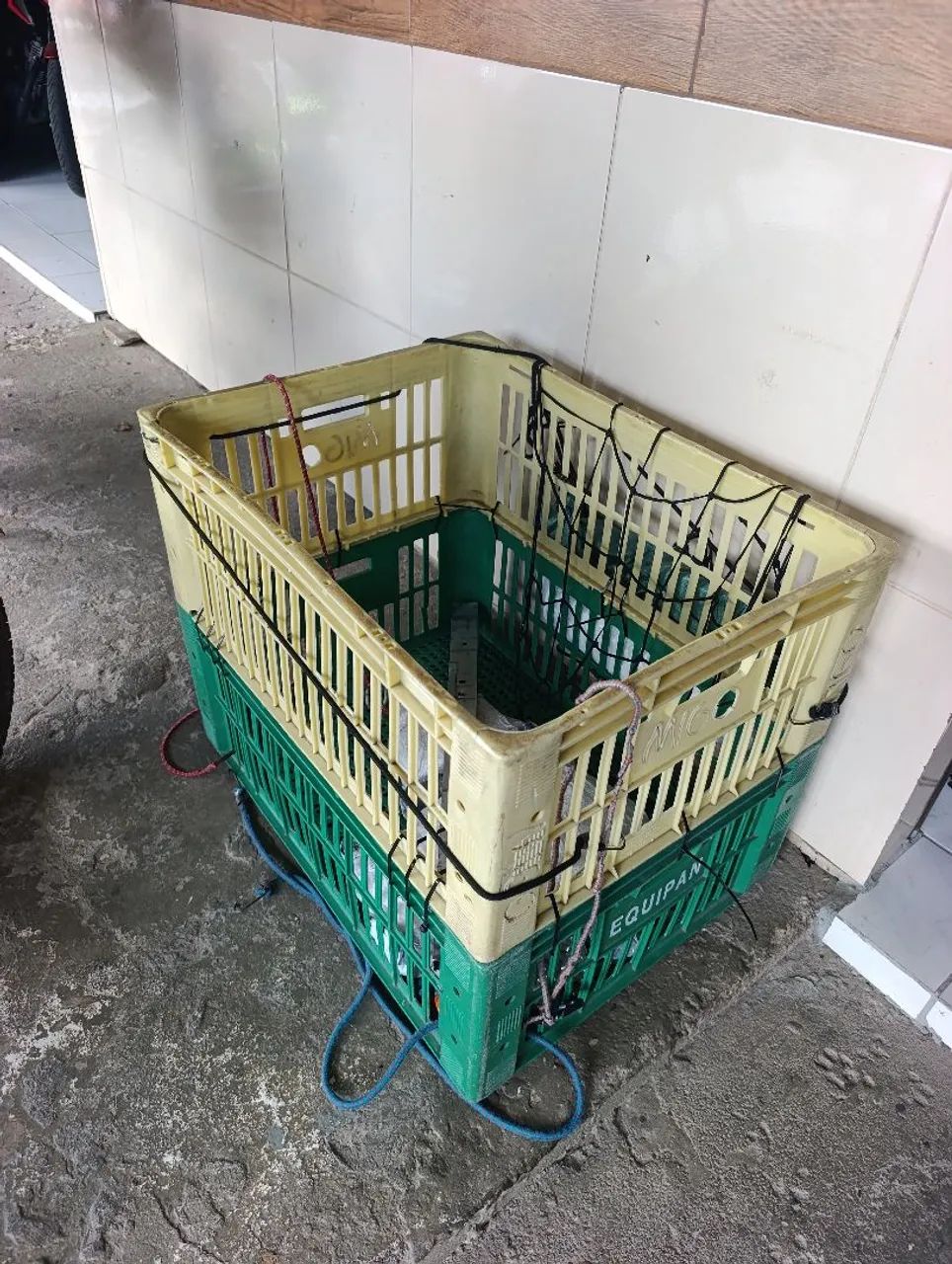 Caixote para entrega 