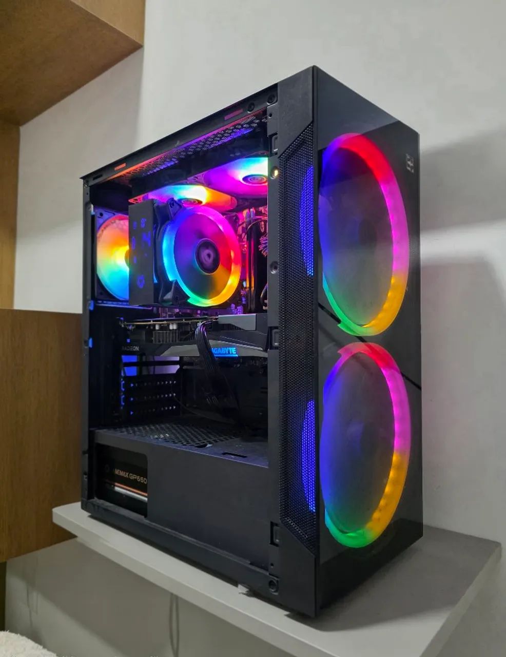 PC GAMER RX 7600/ i5 12400/ Ssd/ 16GB (ACEITO TROCA EM PS5)