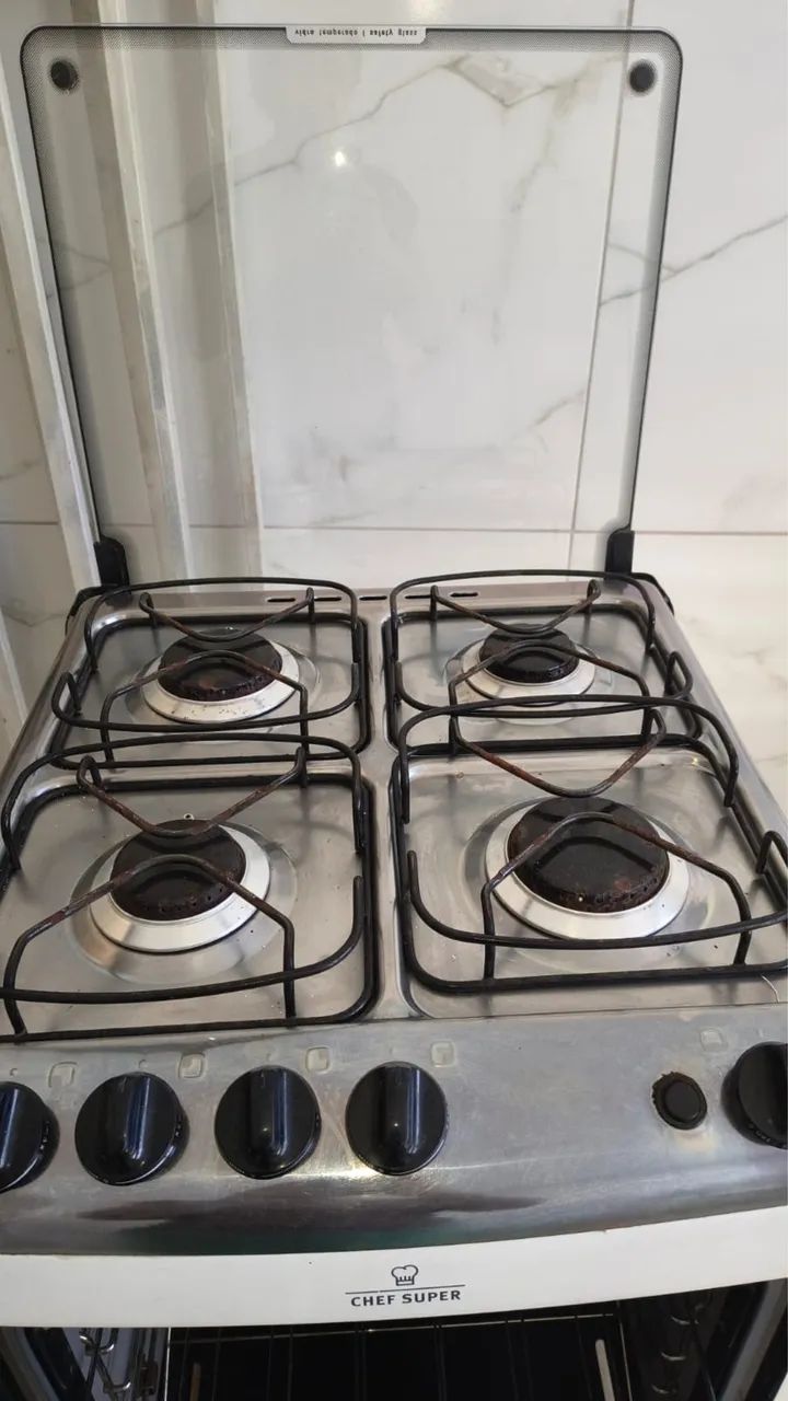 Fogão eletrolux 4 bocas bem conservado  - Foto 5