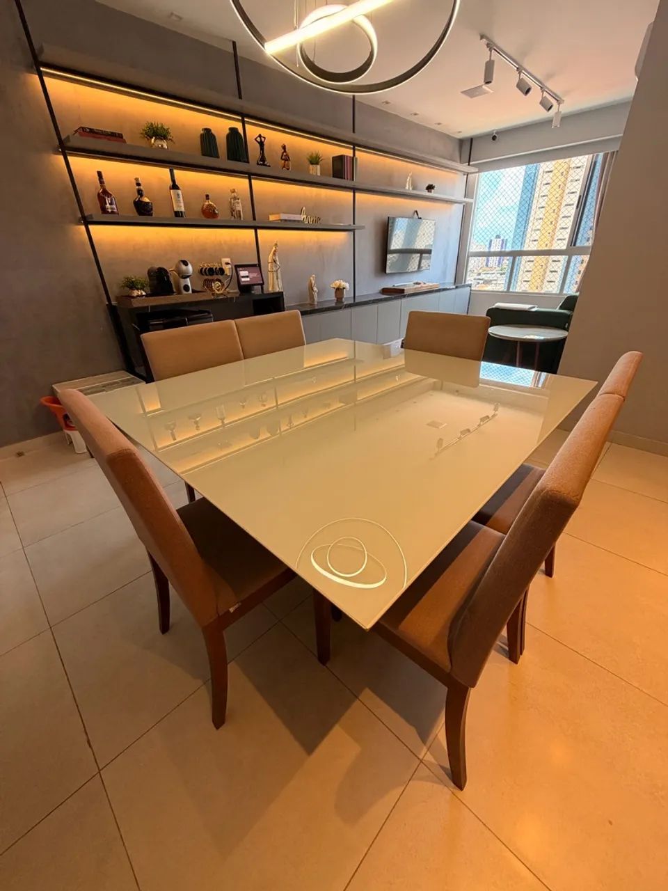 Vendo Mesa de Jantar Quadrada 1,40m