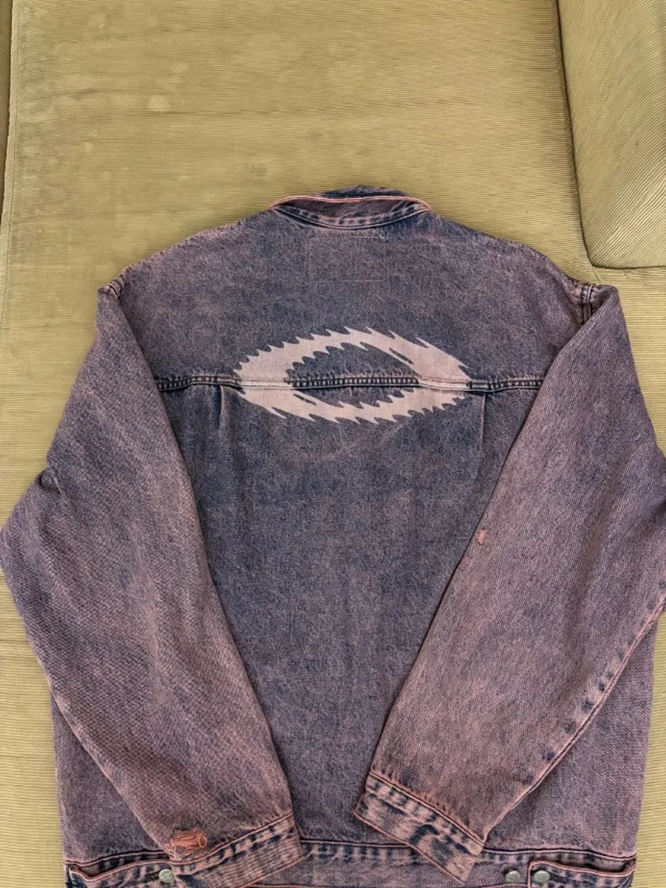 Oakley X Piet Jaqueta Distressed Denim Violet - Foto 2