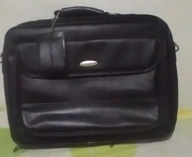 Pasta Notebook Couro Sintetico  Preto