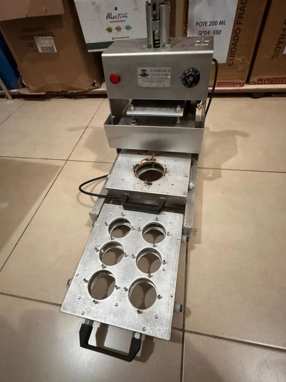 Seladora Térmica Profissional JFC SL01 220V + Gabarito - Foto 4