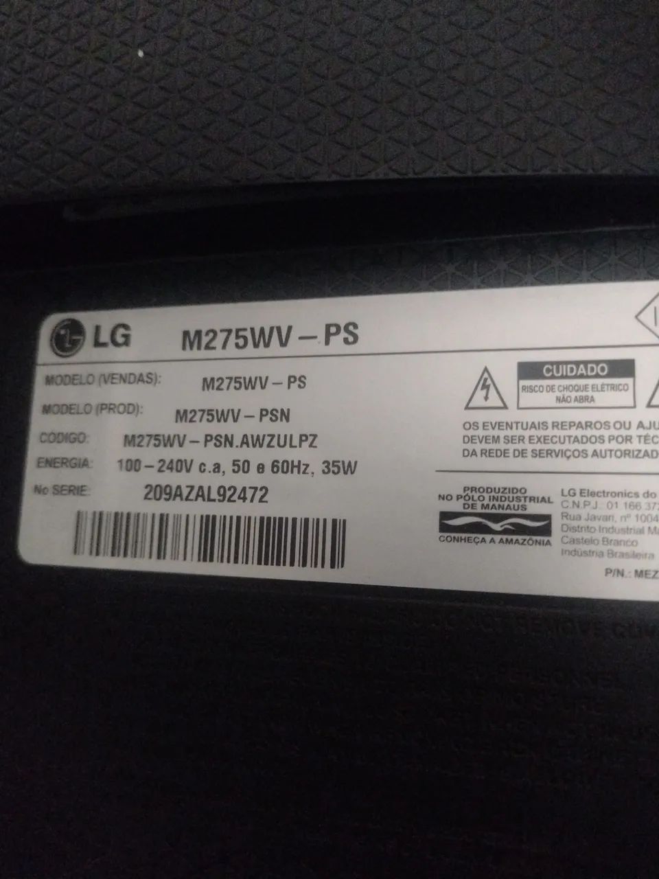 tv LG 21 polegadas  - Foto 4