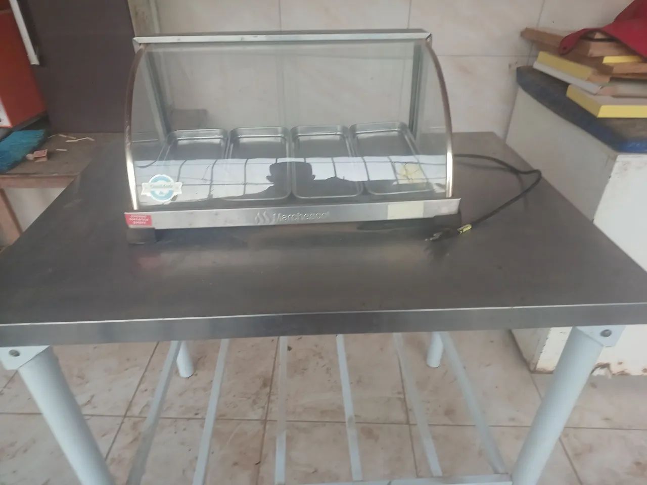 Mesa de inox e estufa quente - Foto 4