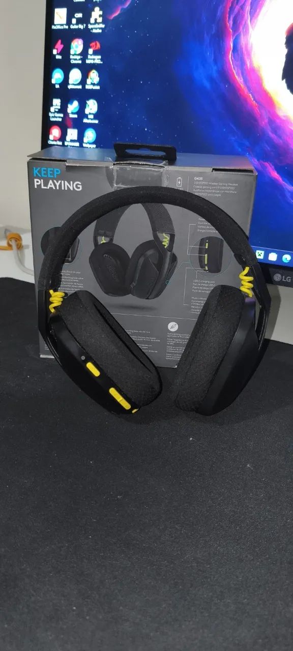 Logitech G435 Wireless - Completo na Caixa - Foto 2