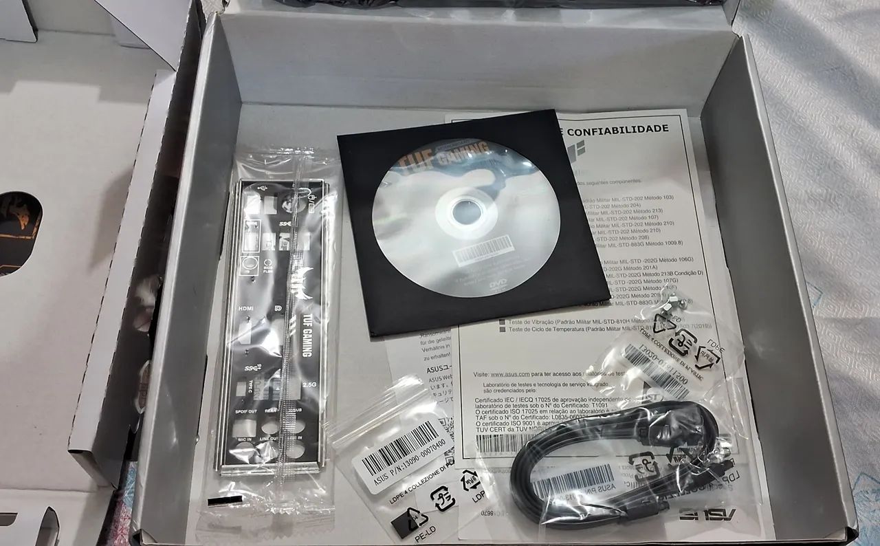 Placa Mãe Asus Tug Gaming B550M Plus. - Foto 3