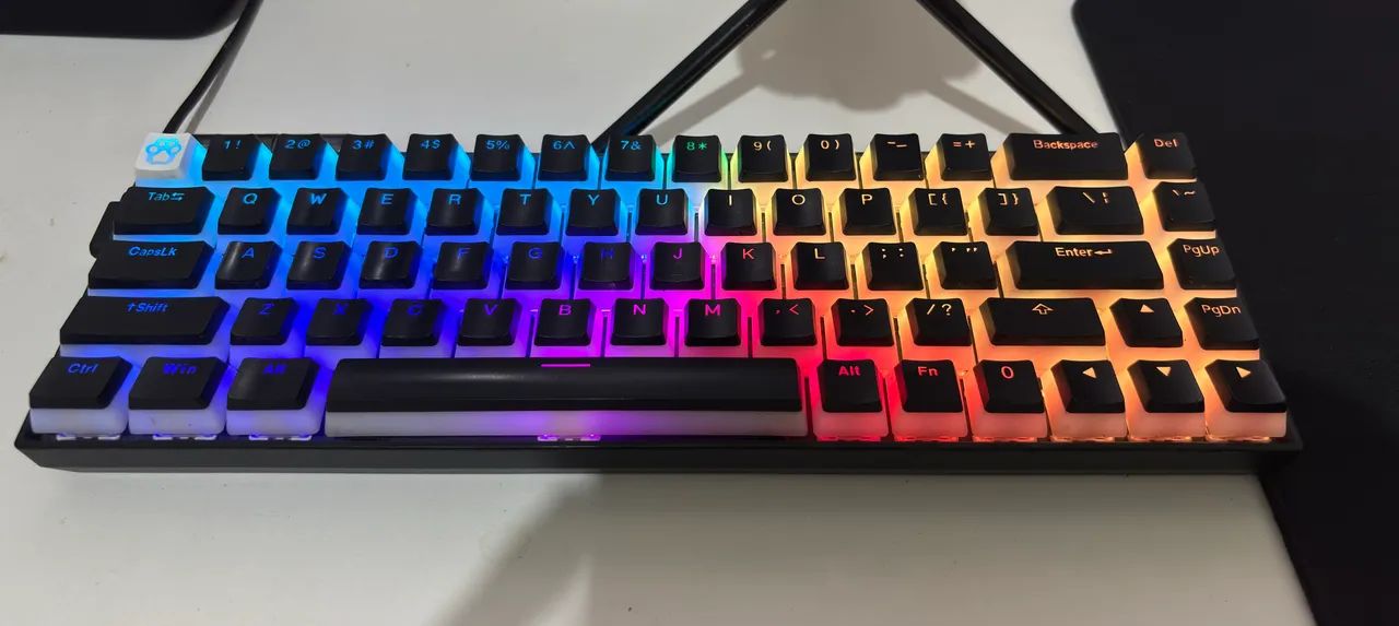 Teclado mecânico Eyooso z686 - Foto 3