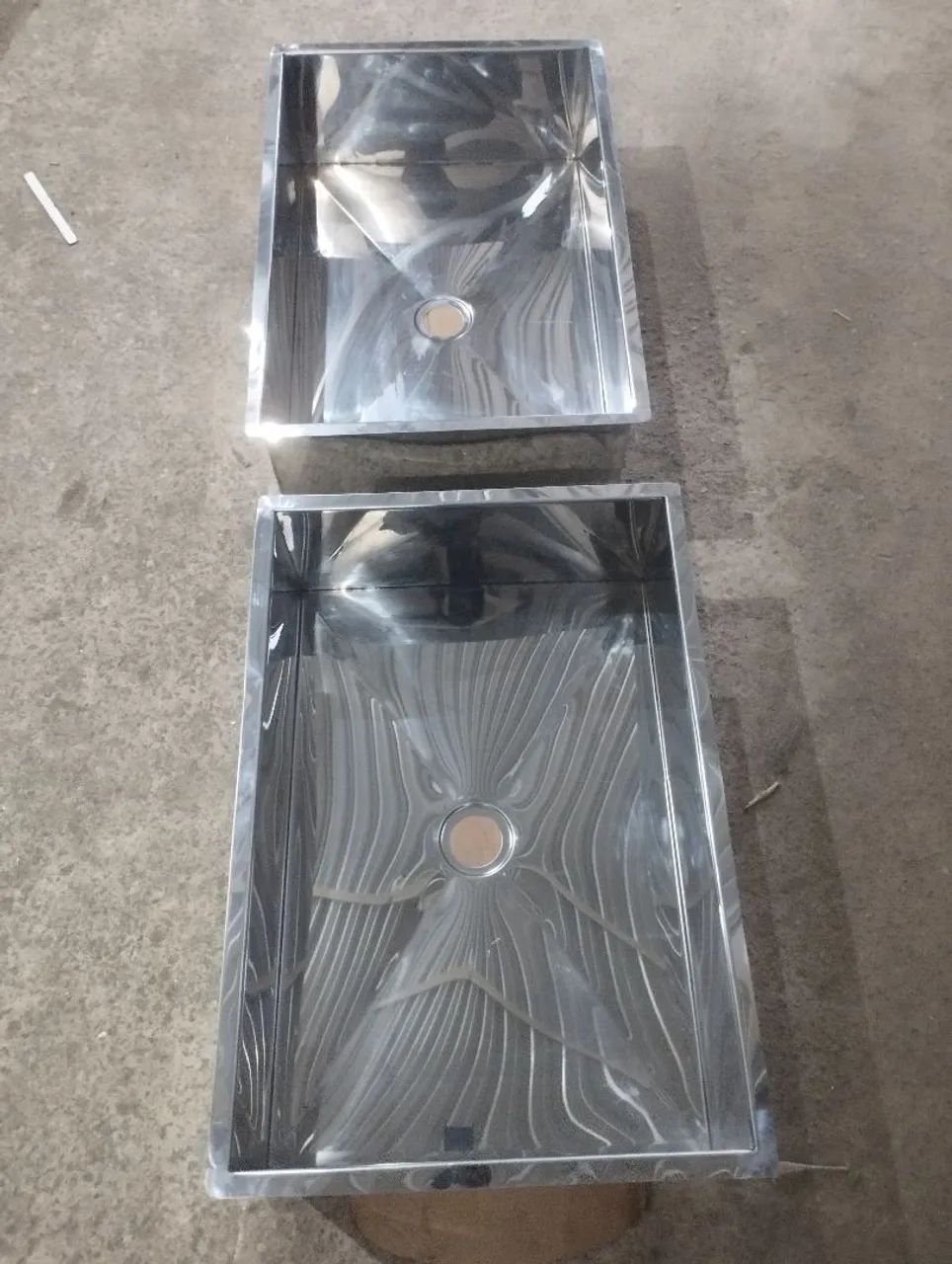 Avuças stainless steel sinks, fully made of stainless steel