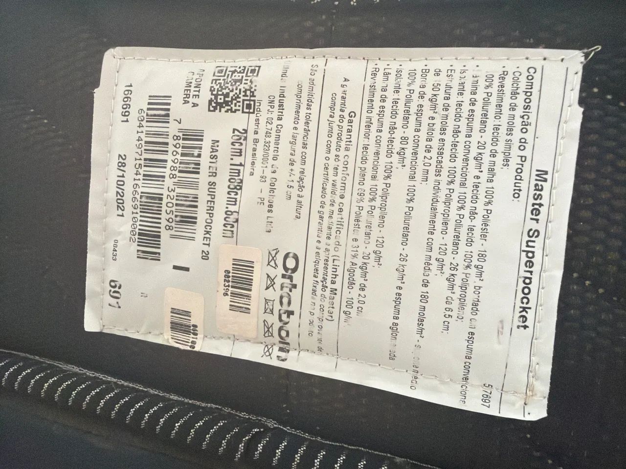 Vendo cama solteiro Ortobom box com molas e cama auxiliar  - Foto 3