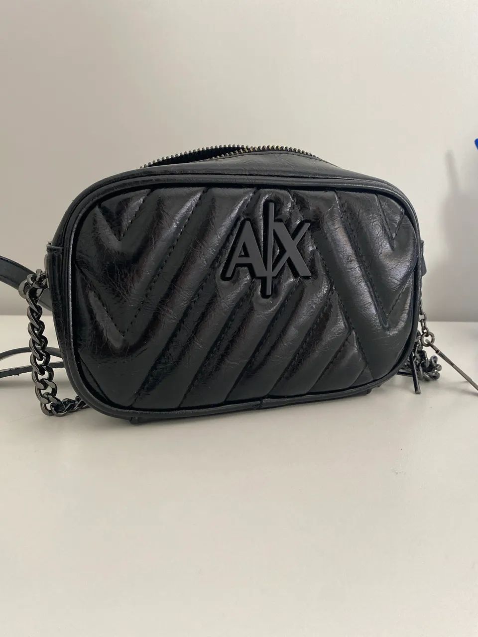 Bolsa AX (Armani Exchange) Preta - Original - Foto 2